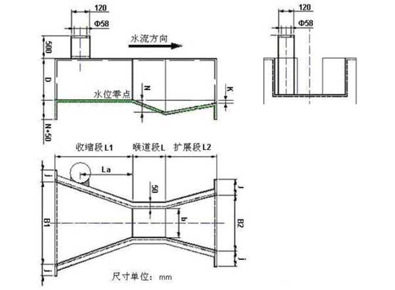 超声波明渠流量计(图1) 超声波明渠流量计(图1)