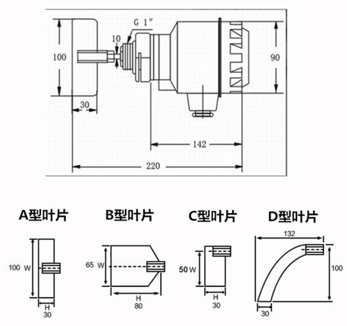 阻旋料位控制器(图1) 阻旋料位控制器(图1)